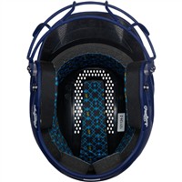 Rawlings RX2 Series Matte Fastpitch Batting Helmet, Navy