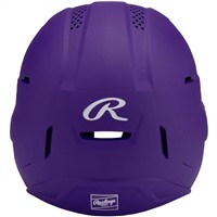 Rawlings RX2 Series Matte Fastpitch Batting Helmet, Purple
