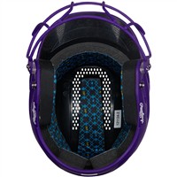 Rawlings RX2 Series Matte Fastpitch Batting Helmet, Purple