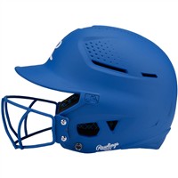 Rawlings RX2 Series Matte Fastpitch Batting Helmet, Royal