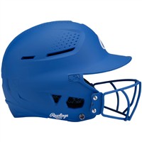 Rawlings RX2 Series Matte Fastpitch Batting Helmet, Royal