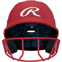 Rawlings RX2 Series Matte Fastpitch Batting Helmet, Scarlet