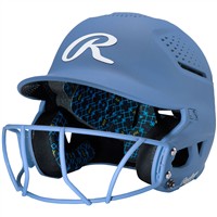 Rawlings RX2 Series Matte Fastpitch Batting Helmet, Blue