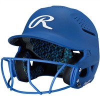 Rawlings RX2 Series Matte Fastpitch Batting Helmet, Royal