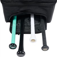 Rawlings YADI2 Luggage Wheeled Equipment Bag, Black