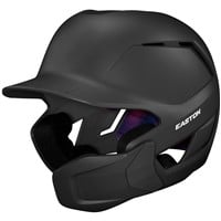 Easton Z50 Matte Batting Helmet w/Reversible & Adjustable Jaw Guard, Black