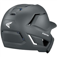 Easton Z50 Matte Batting Helmet w/Reversible & Adjustable Jaw Guard, Charcoal
