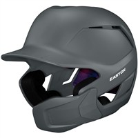 Easton Z50 Matte Batting Helmet w/Reversible & Adjustable Jaw Guard, Charcoal