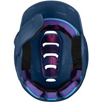 Easton Z50 Matte Batting Helmet w/Reversible & Adjustable Jaw Guard, Navy