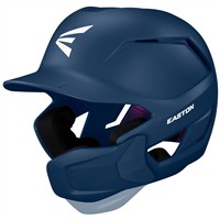 Easton Z50 Matte Batting Helmet w/Reversible & Adjustable Jaw Guard, Navy