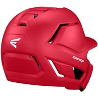 Easton Z50 Matte Batting Helmet w/Reversible & Adjustable Jaw Guard, Red