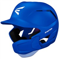Easton Z50 Matte Batting Helmet w/Reversible & Adjustable Jaw Guard, Royal