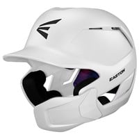 Easton Z50 Matte Batting Helmet w/Reversible & Adjustable Jaw Guard, White