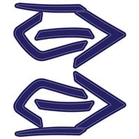 Easton Z50 Batting Helmet Decal Kit, Navy