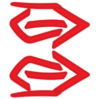 Easton Z50 Batting Helmet Decal Kit, Red