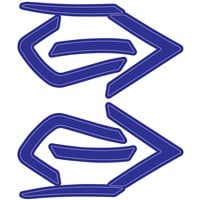 Easton Z50 Batting Helmet Decal Kit, Royal