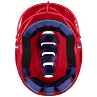 Easton Z50 Matte Fastpitch Batting Helmet, Red