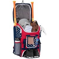 Easton Mav1 Bat Pack, Red/White/Blue