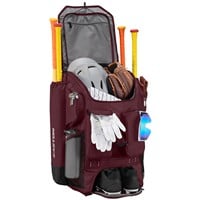 Easton Five Tool Phenom Bat Pack, Maroon