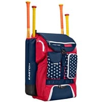 Easton Five Tool Phenom Bat Pack, Red/White/Blue