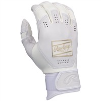 Rawlings Adult Icon Batting Gloves, White