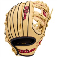 Wilson A1000 PF11SS Pedroia Fit 11in Baseball Glove, Blonde/Black