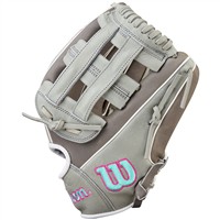 Wilson A1000 DW5 12in Baseball Glove, Grey