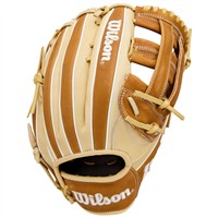 Wilson A1000 1750 12.5in Baseball Glove, Yellow/White