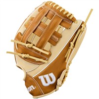 Wilson A1000 1750 12.5in Baseball Glove, Yellow/White