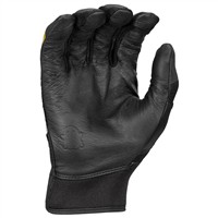 Easton Adult Ghost Ethos Fastpitch Batting Gloves, Black/Gold