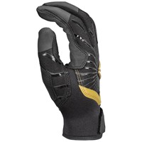 Easton Adult Ghost Ethos Fastpitch Batting Gloves, Black/Gold