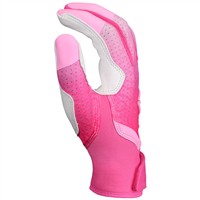 Easton Adult Ghost Ethos Fastpitch Batting Gloves, Red/Pink