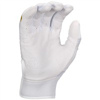 Easton Adult Ghost Ethos Fastpitch Batting Gloves, White/Gold