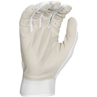 Easton Adult Fundamental 2.0 Fastpitch Batting Gloves, White