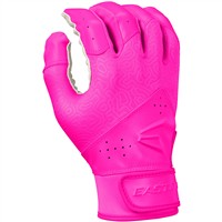 Easton Adult Fundamental 2.0 Fastpitch Batting Gloves, White/Pink