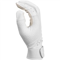 Easton Youth Fundamental 2.0 Fastpitch Batting Gloves, White