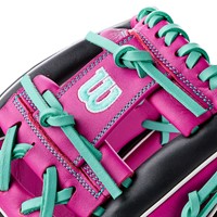 Wilson A1000 Limited Edition 1788 11.25in Baseball Glove, Purple/Black