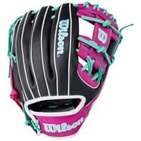 Wilson A1000 Limited Edition 1788 11.25in Baseball Glove, Purple/Black