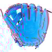 Wilson A1000 Limited Edition 1786 SuperSkin Baseball Glove, Blue/Pink