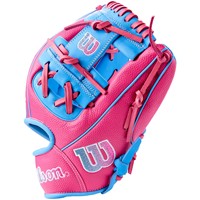 Wilson A1000 Limited Edition 1786 SuperSkin Baseball Glove, Blue/Pink