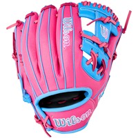 Wilson A1000 Limited Edition 1786 SuperSkin Baseball Glove, Blue/Pink