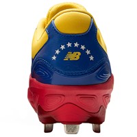 New Balance Mens 3000v7 WBC LE Metal Baseball Cleats, Royal/Red - Venezuela
