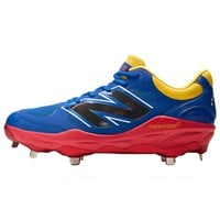 New Balance Mens 3000v7 WBC LE Metal Baseball Cleats, Royal/Red - Venezuela