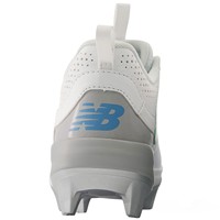 New Balance Youth Lindor V3 TPU Molded Baseball Cleats, White