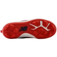 New Balance Youth 3000V7 USA LE Molded Baseball Cleats, Red/White/Blue