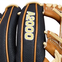 Wilson A2000 1975 SuperSkin 11.75in Baseball Glove, Blonde/Black