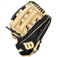 Wilson A2000 DW5 SuperSkin 12in Baseball Glove, Black/Blonde
