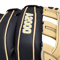 Wilson A2000 DW5 SuperSkin 12in Baseball Glove, Black/Blonde