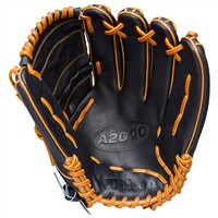 Wilson A2000 B125 SuperSkin 12.5in Baseball Glove, Black/Tan
