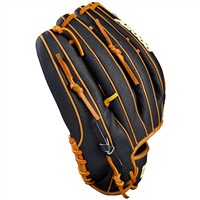Wilson A2000 B125 SuperSkin 12.5in Baseball Glove, Black/Tan
